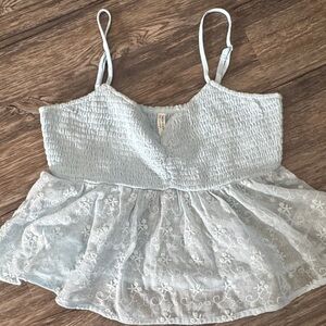 American Eagle Outfitters Light Blue Camisole